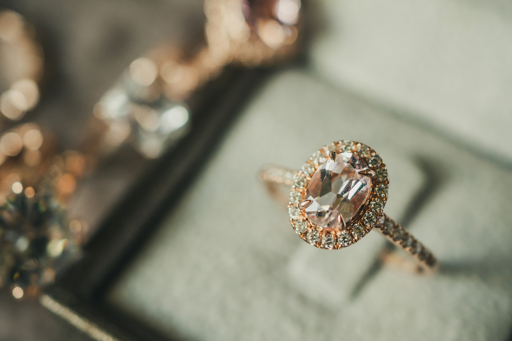 Vintage engagement ring in box. | Engagement Rings & Wedding Bands